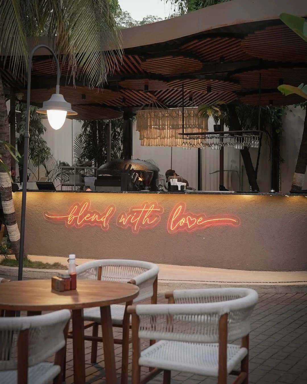 Social Blend coffee counter